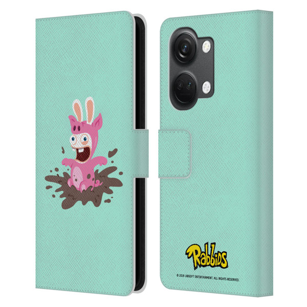 Rabbids Costumes Pig Leather Book Wallet Case Cover For OnePlus Nord 3 5G