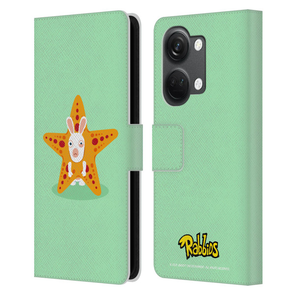 Rabbids Costumes Starfish Leather Book Wallet Case Cover For OnePlus Nord 3 5G