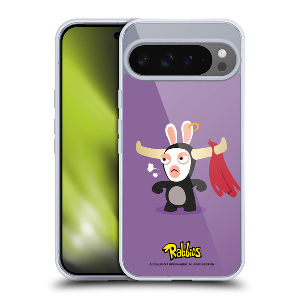 Rabbids Costumes Bull Soft Gel Case for Google Pixel 9 Pro XL
