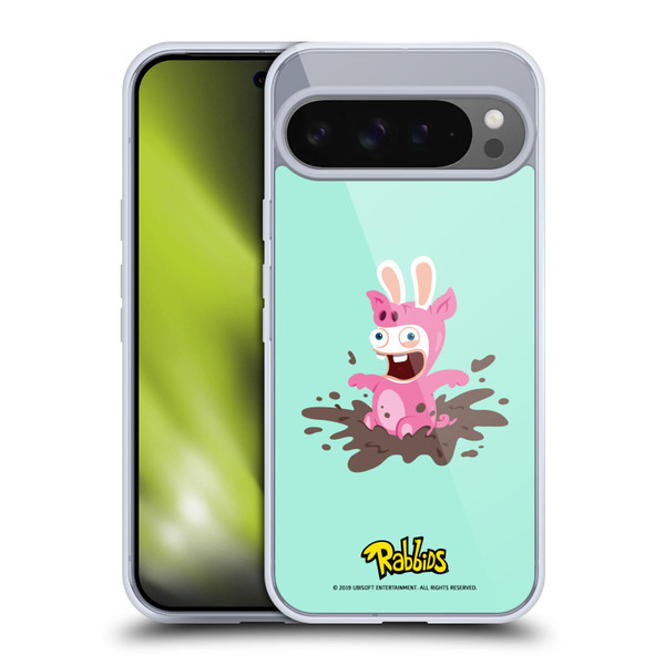 Rabbids Costumes Pig Soft Gel Case for Google Pixel 9 Pro XL