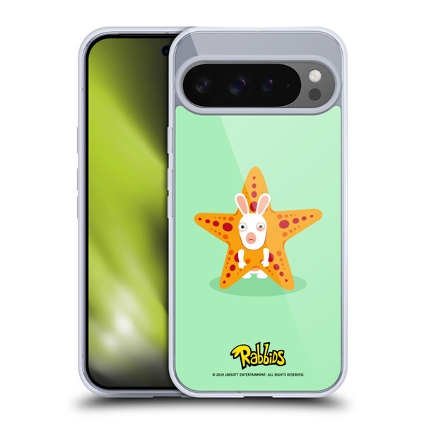 Rabbids Costumes Starfish Soft Gel Case for Google Pixel 9 Pro XL