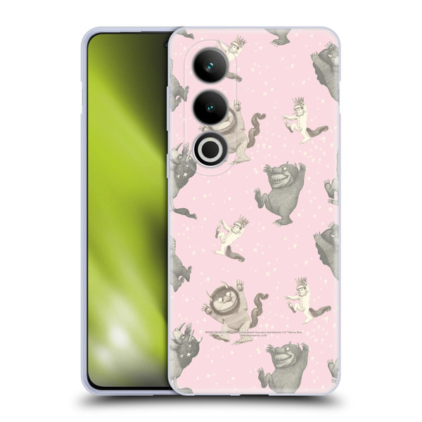Where the Wild Things Are Literary Graphics Pink Pattern Soft Gel Case for OPPO OnePlus Ace 3V 5G
