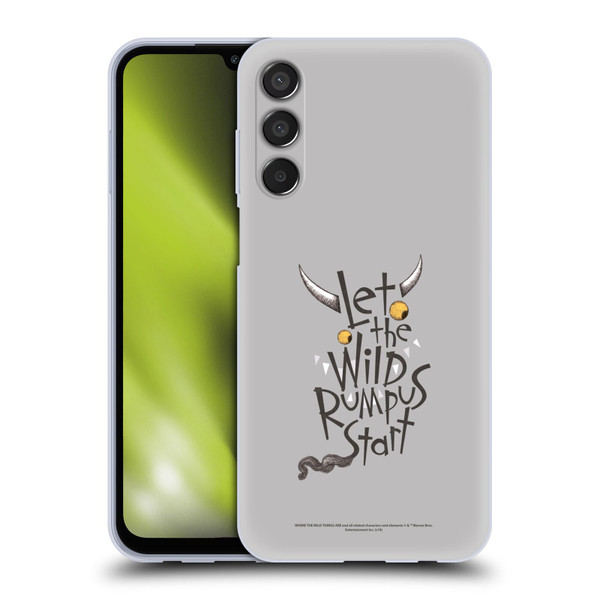 Where the Wild Things Are Literary Graphics Rumpus Soft Gel Case for Samsung Galaxy M15/F15 5G