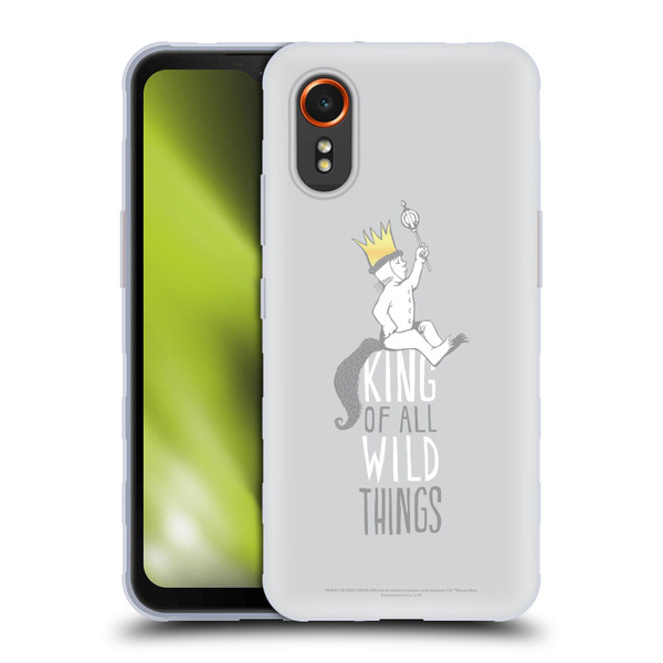 Where the Wild Things Are Literary Graphics King Soft Gel Case for Samsung Galaxy Xcover7 5G