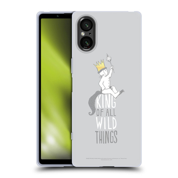 Where the Wild Things Are Literary Graphics King Soft Gel Case for Sony Xperia 5 V 5G