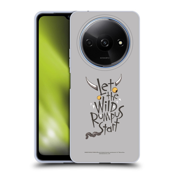 Where the Wild Things Are Literary Graphics Rumpus Soft Gel Case for Xiaomi Redmi A3
