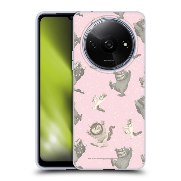 Where the Wild Things Are Literary Graphics Pink Pattern Soft Gel Case for Xiaomi Redmi A3