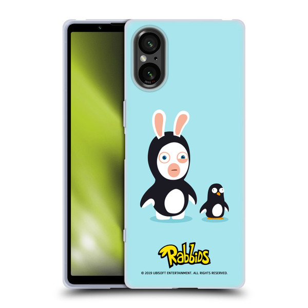 Rabbids Costumes Penguin Soft Gel Case for Sony Xperia 5 V 5G