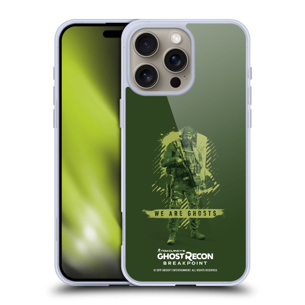Tom Clancy's Ghost Recon Breakpoint Graphics We Are Ghosts Soft Gel Case for Apple iPhone 16 Pro Max