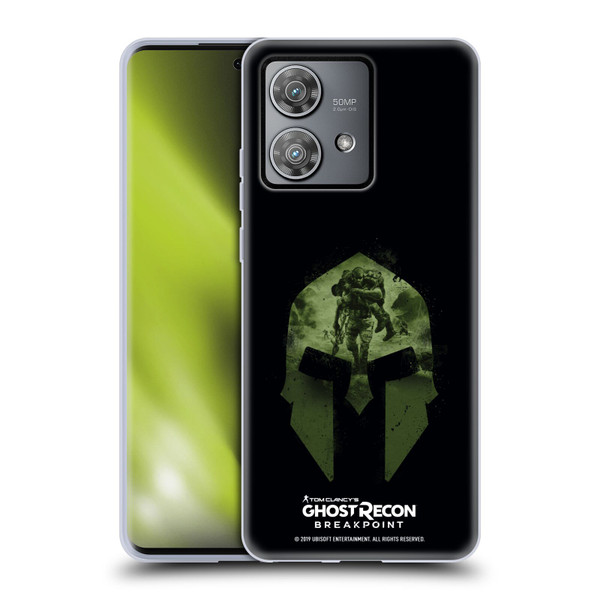 Tom Clancy's Ghost Recon Breakpoint Graphics Nomad Logo Soft Gel Case for Motorola Edge 40 Neo 5G