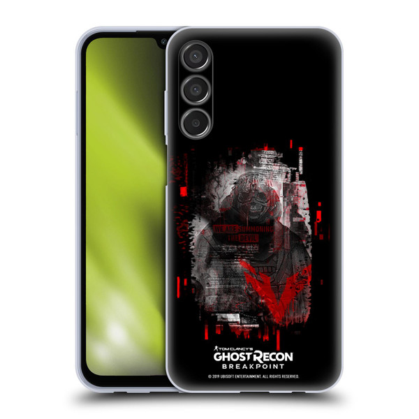 Tom Clancy's Ghost Recon Breakpoint Graphics Wolves Soft Gel Case for Samsung Galaxy M15/F15 5G
