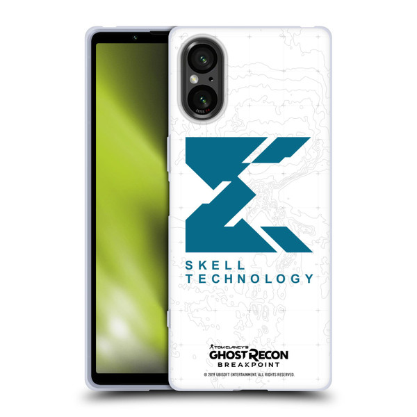 Tom Clancy's Ghost Recon Breakpoint Graphics Skell Technology Logo Soft Gel Case for Sony Xperia 5 V 5G