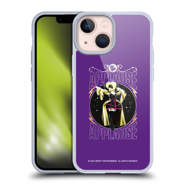 Just Dance Artwork Compositions Applause Soft Gel Case for Apple iPhone 13 Mini