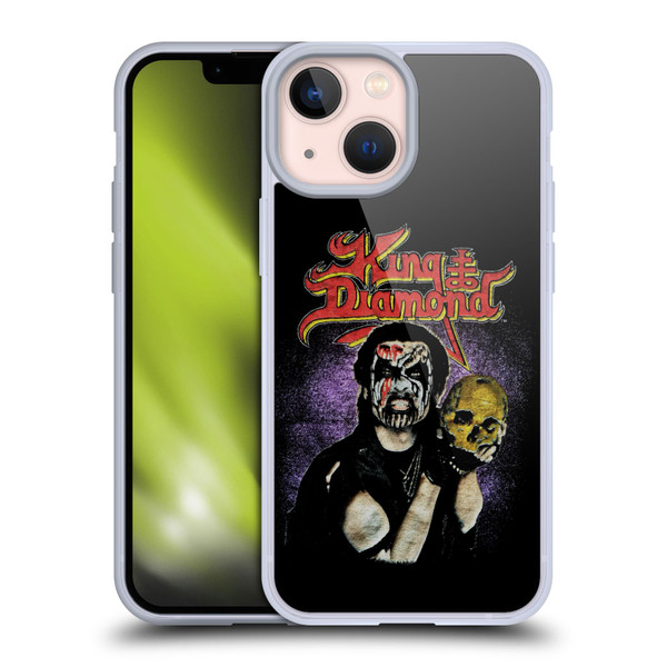 King Diamond Poster Conspiracy Tour 1989 Soft Gel Case for Apple iPhone 13 Mini