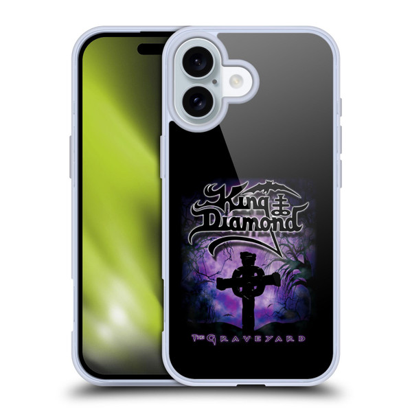 King Diamond Poster Graveyard Album Soft Gel Case for Apple iPhone 16
