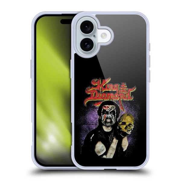 King Diamond Poster Conspiracy Tour 1989 Soft Gel Case for Apple iPhone 16