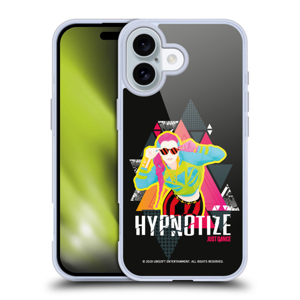 Just Dance Artwork Compositions Hypnotize Soft Gel Case for Apple iPhone 16