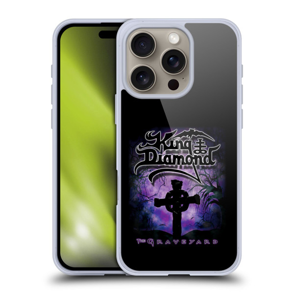 King Diamond Poster Graveyard Album Soft Gel Case for Apple iPhone 16 Pro