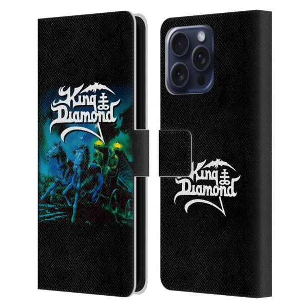 King Diamond Poster Abigail Album Leather Book Wallet Case Cover For Apple iPhone 16 Pro Max