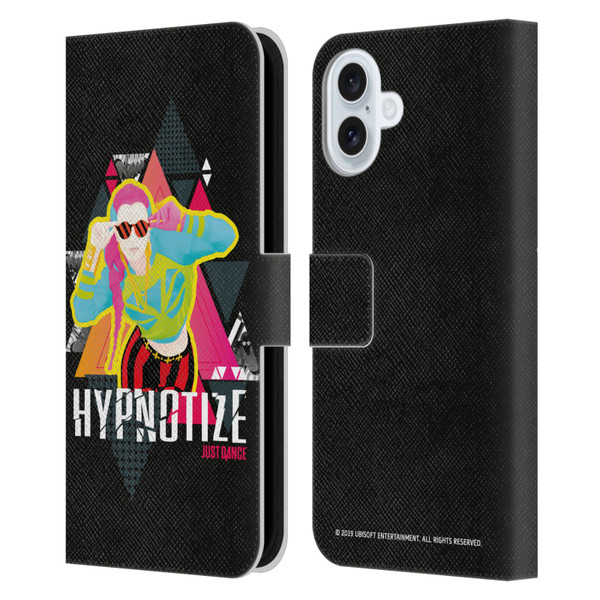 Just Dance Artwork Compositions Hypnotize Leather Book Wallet Case Cover For Apple iPhone 16 Plus
