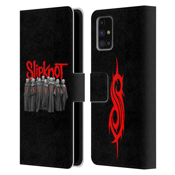 Slipknot We Are Not Your Kind Choir Leather Book Wallet Case Cover For Samsung Galaxy M31s (2020)