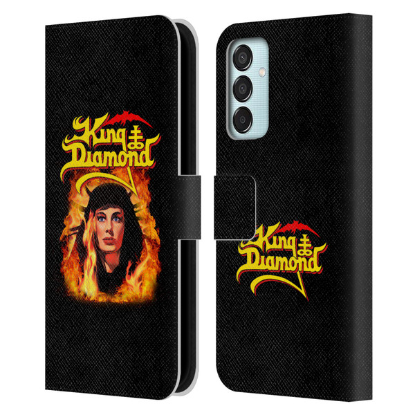 King Diamond Poster Fatal Portrait 2 Leather Book Wallet Case Cover For Samsung Galaxy M15/F15 5G