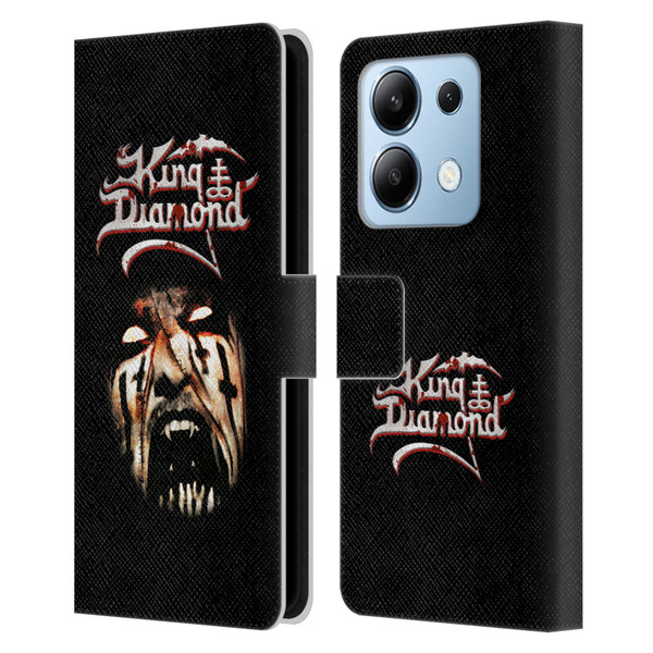 King Diamond Poster Puppet Master Face Leather Book Wallet Case Cover For Xiaomi Redmi Note 13/13 Pro 5G
