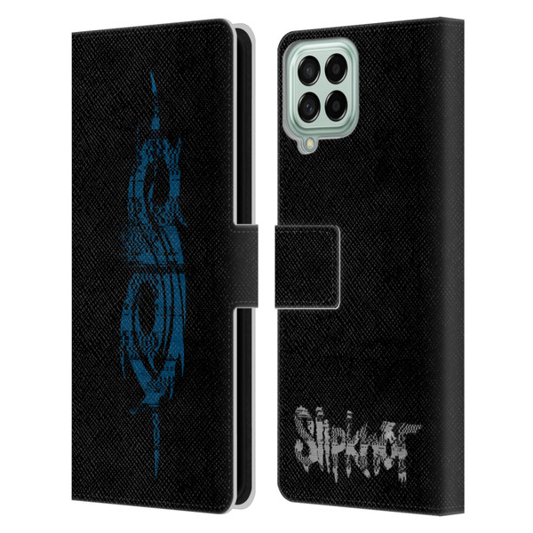 Slipknot We Are Not Your Kind Glitch Logo Leather Book Wallet Case Cover For Samsung Galaxy M33 (2022)