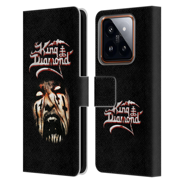 King Diamond Poster Puppet Master Face Leather Book Wallet Case Cover For Xiaomi 14