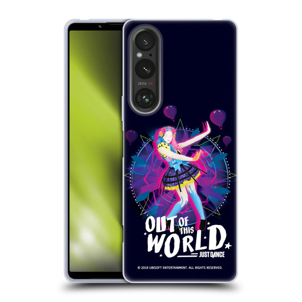 Just Dance Artwork Compositions Out Of This World Soft Gel Case for Sony Xperia 1 V 5G