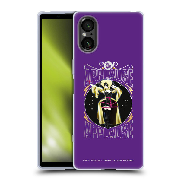 Just Dance Artwork Compositions Applause Soft Gel Case for Sony Xperia 5 V 5G