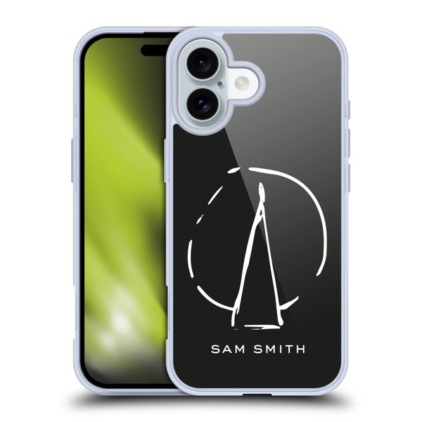 Sam Smith Art Wedge Soft Gel Case for Apple iPhone 16