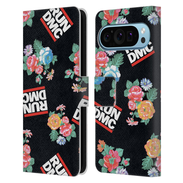 Run-D.M.C. Key Art Pattern Leather Book Wallet Case Cover For Google Pixel 9 / Pixel 9 Pro
