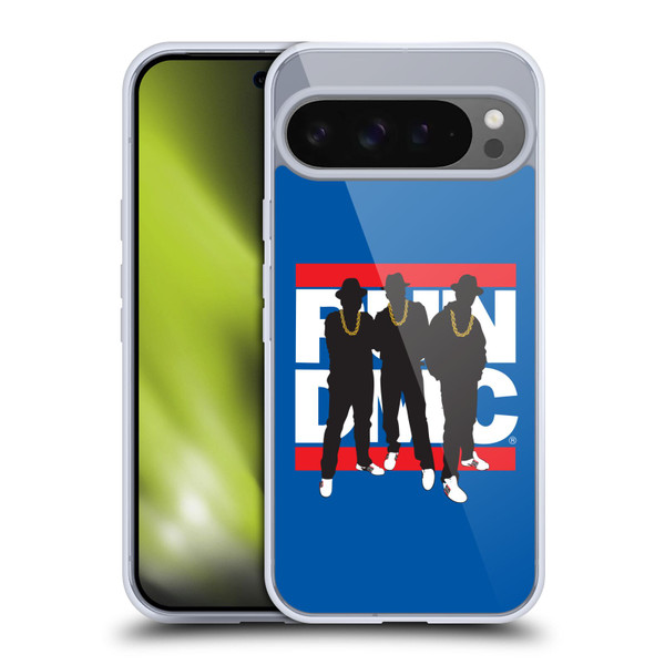 Run-D.M.C. Key Art Silhouette Soft Gel Case for Google Pixel 9 Pro XL