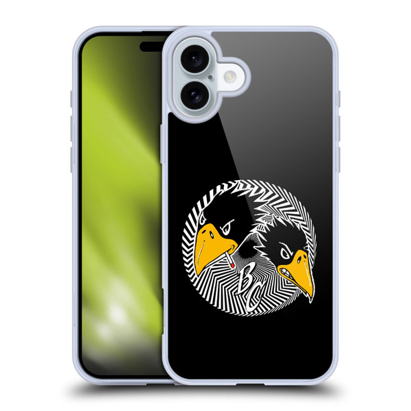 The Black Crowes Graphics Artwork Soft Gel Case for Apple iPhone 16 Plus
