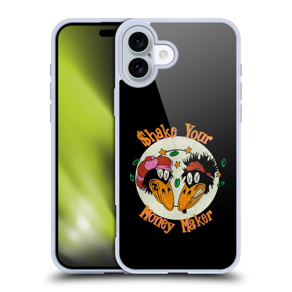 The Black Crowes Graphics Shake Your Money Maker Soft Gel Case for Apple iPhone 16 Plus