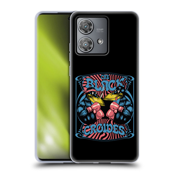The Black Crowes Graphics Boxing Soft Gel Case for Motorola Edge 40 Neo 5G