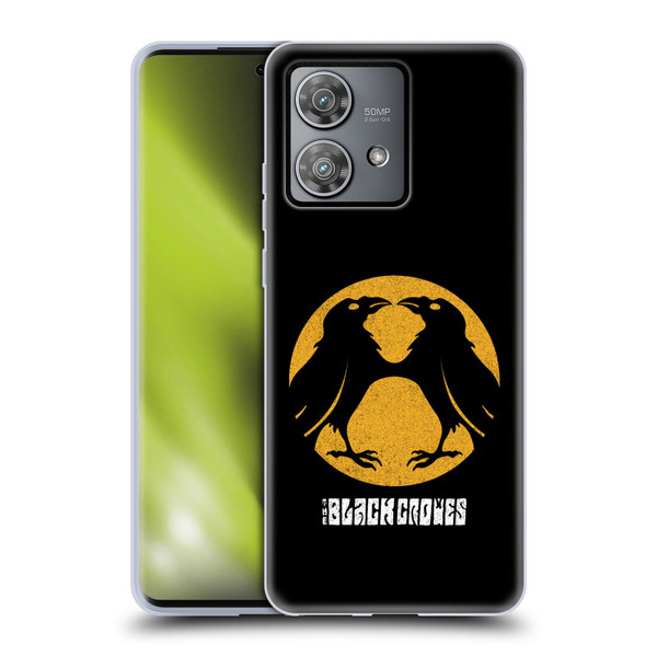 The Black Crowes Graphics Circle Soft Gel Case for Motorola Edge 40 Neo 5G