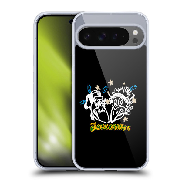 The Black Crowes Graphics Heads Soft Gel Case for Google Pixel 9 Pro XL