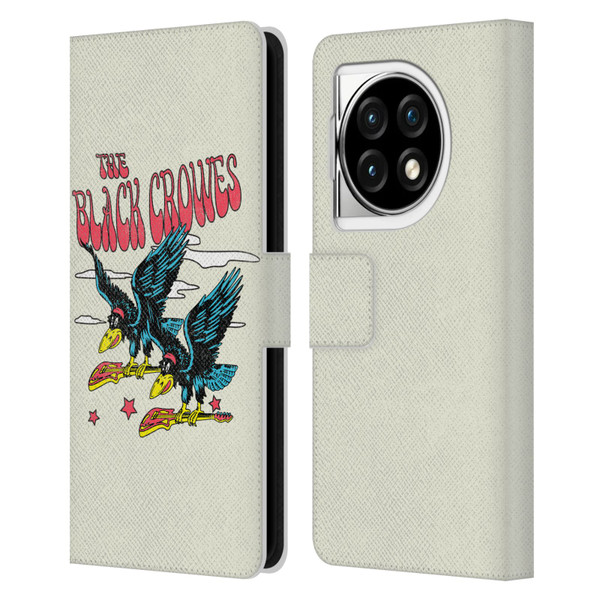 The Black Crowes Graphics Flying Guitars Leather Book Wallet Case Cover For OPPO OnePlus Ace 3 5G