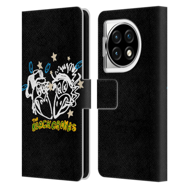 The Black Crowes Graphics Heads Leather Book Wallet Case Cover For OPPO OnePlus Ace 3 5G