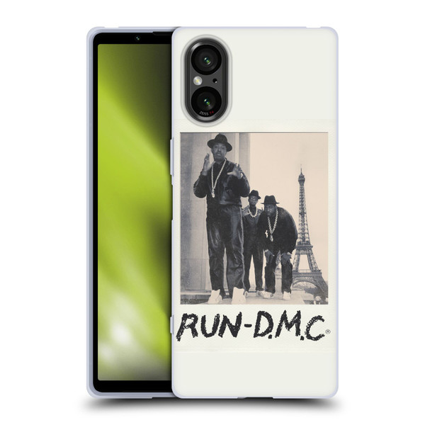 Run-D.M.C. Key Art Polaroid Soft Gel Case for Sony Xperia 5 V 5G