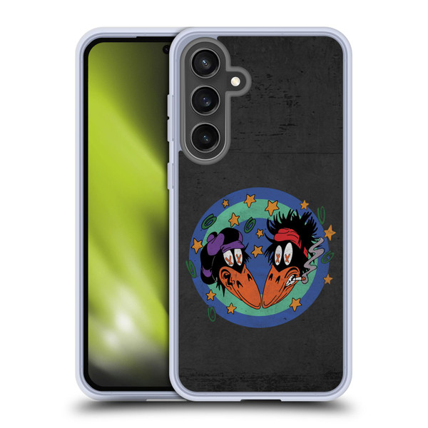 The Black Crowes Graphics Distressed Soft Gel Case for Samsung Galaxy S24 FE