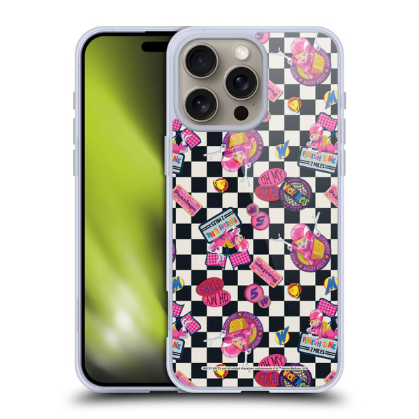 Wacky Races 2016 Graphics Pattern 2 Soft Gel Case for Apple iPhone 16 Pro Max