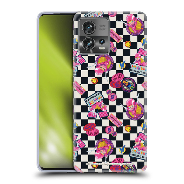 Wacky Races 2016 Graphics Pattern 2 Soft Gel Case for Motorola Moto Edge 30 Fusion