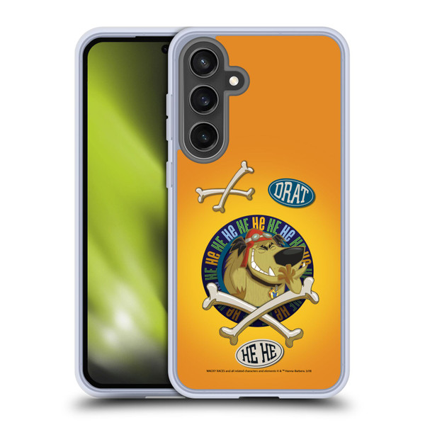 Wacky Races 2016 Graphics Muttley Soft Gel Case for Samsung Galaxy S24 FE