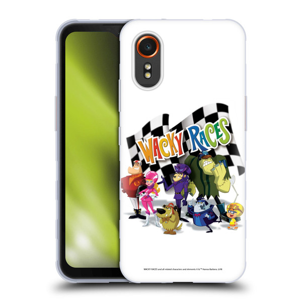Wacky Races 2016 Graphics Group Soft Gel Case for Samsung Galaxy Xcover7 5G