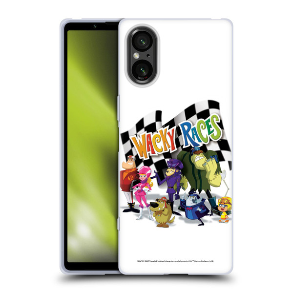 Wacky Races 2016 Graphics Group Soft Gel Case for Sony Xperia 5 V 5G