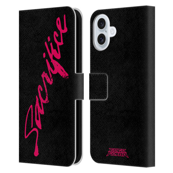 Bebe Rexha Key Art Sacrifice Leather Book Wallet Case Cover For Apple iPhone 16 Plus