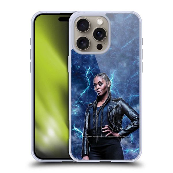 Black Lightning Characters Anissa Pierce Soft Gel Case for Apple iPhone 16 Pro Max
